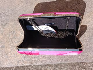 Bolso fiesta fucsia 