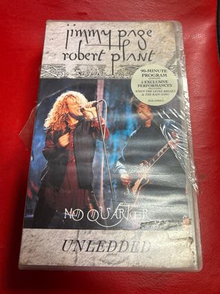 Vhs Jimmy page Robert Plant 