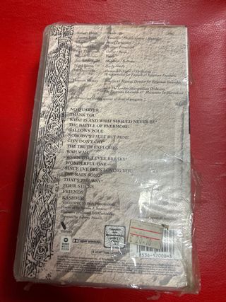 Vhs Jimmy page Robert Plant 