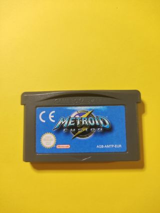 Metroid Fusion Nintendo Gameboy Advance GBA