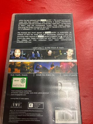 Vhs savage garden