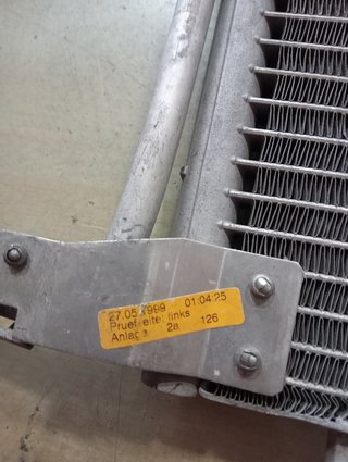 Radiador de aire acondicionado partner