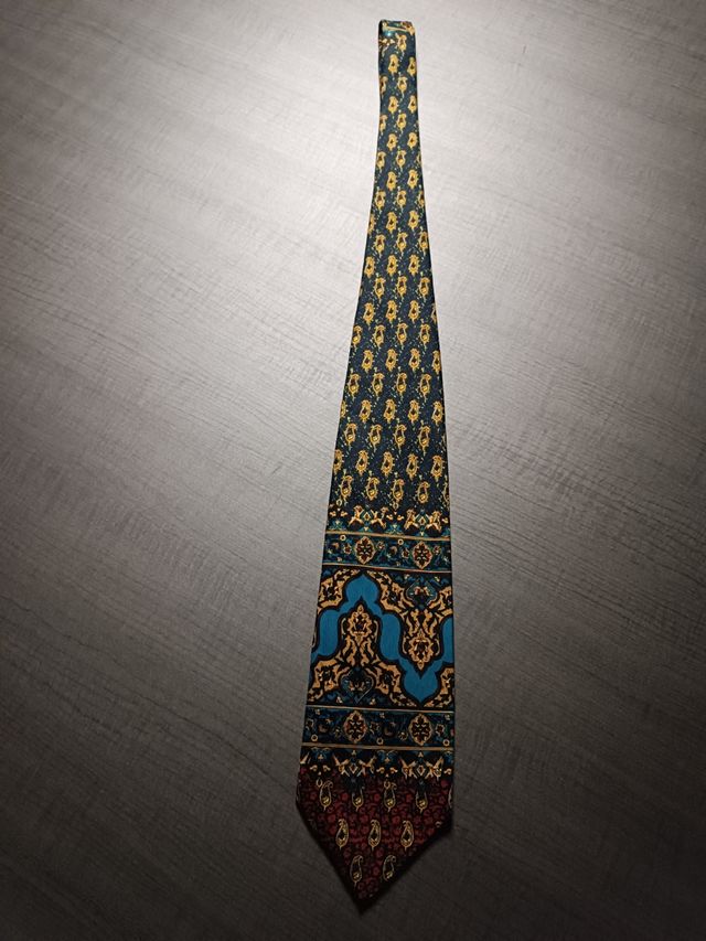 Cravatta vintage pura seta