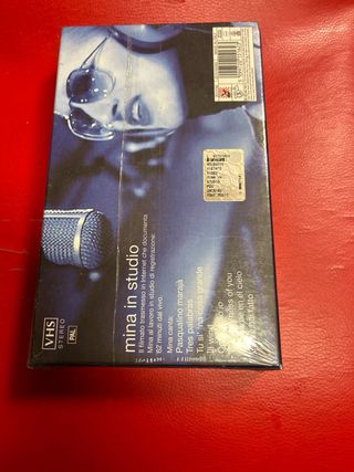 Vhs Mina in studio Nuova sigillata 