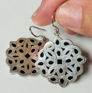 Pendientes de filigrana cordobesa en plata ley 925