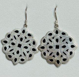 Pendientes de filigrana cordobesa en plata ley 925
