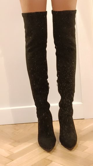 Botas altas ante