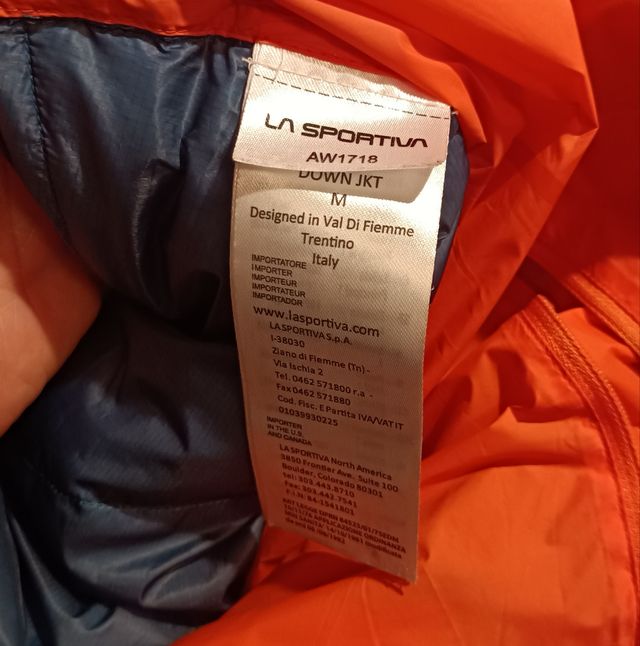 Giacca piumino La Sportiva uomo S