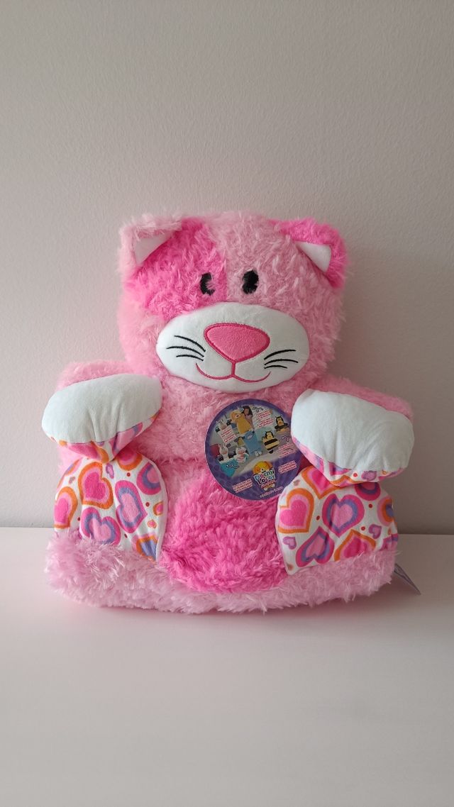 Dormi Locos - almohada gato rosa - SIN ESTRENAR