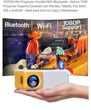 YONTON MINI PROYECTOR PORTÁTIL