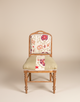 Silla antigua Fleurs