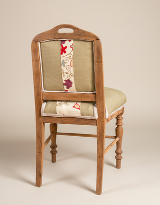 Silla antigua Fleurs