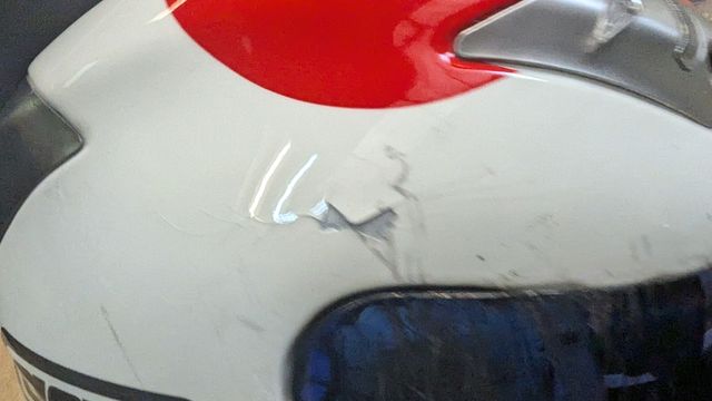 CASCO AGV TI TECH ROSSI CUORE MUGELLO