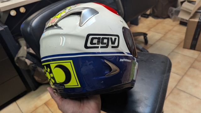 CASCO AGV TI TECH ROSSI CUORE MUGELLO