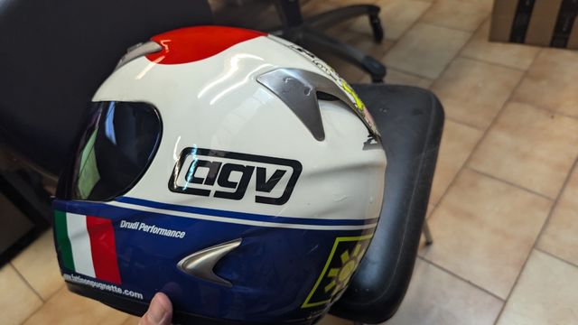 CASCO AGV TI TECH ROSSI CUORE MUGELLO