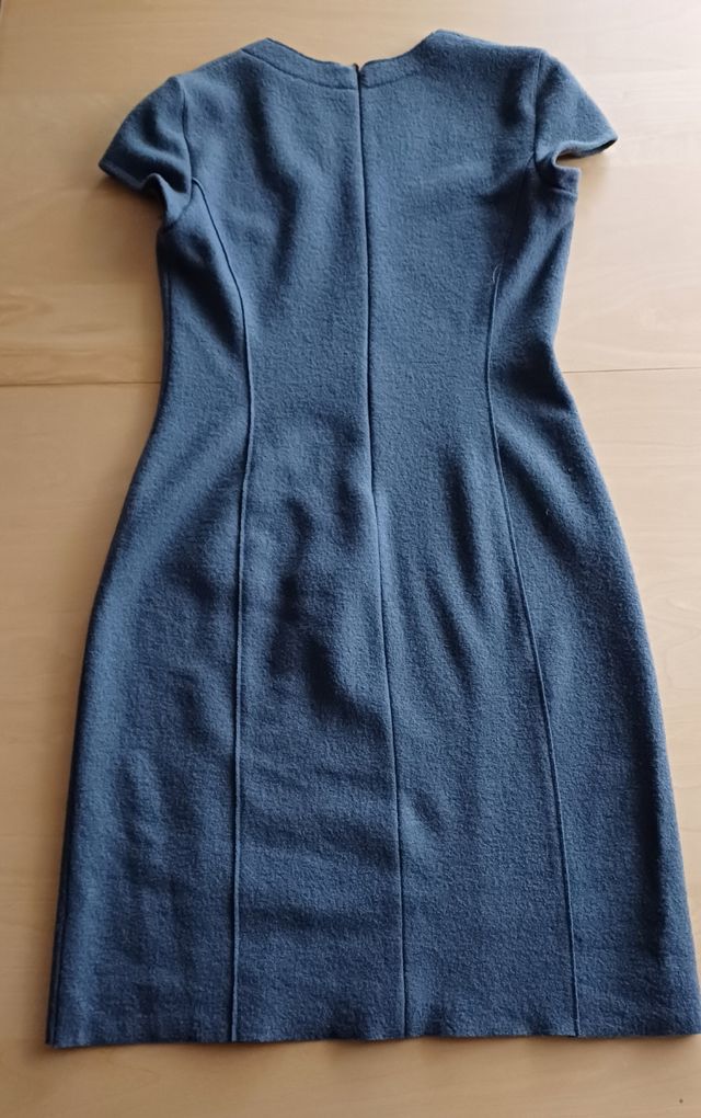 Vestito in lana cotta