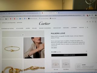 Pulsera LOVE de la marca Cartier
