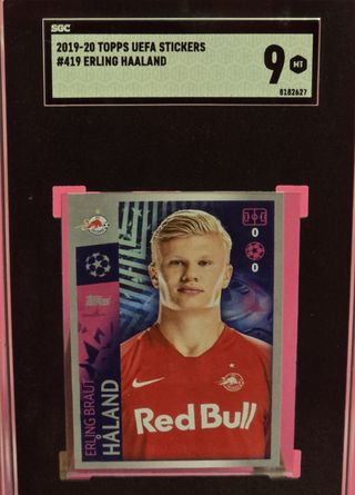 2019/20 Topps UEFA Euro Stickers Erling Haaland