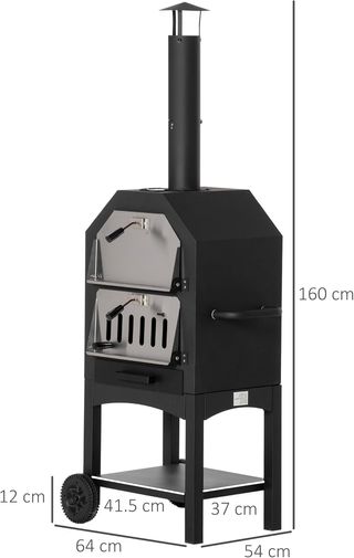 Forno per Pizza Barbecue a Carbonella, BBQ da Este