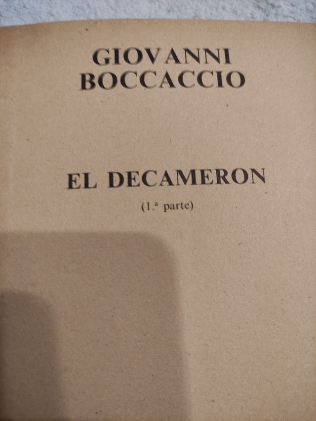 El Decamerón