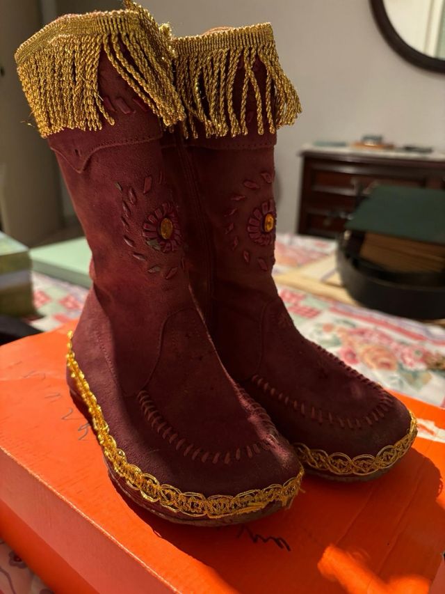 Botas decoradas