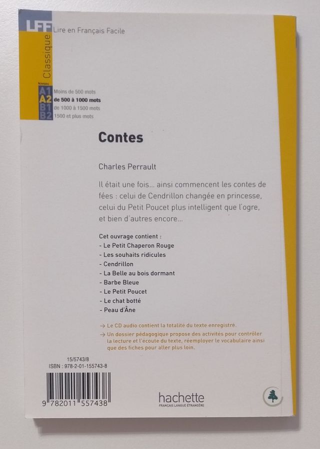 Contes + CD Audio MP3 (A2): Contes + CD Audio MP3 (A2) (Lff (Lire En Francais Facile)) (French Edition)