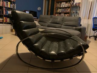 Sedia a dondolo di design, Freud Maison du Monde.