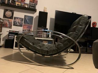 Sedia a dondolo di design, Freud Maison du Monde.