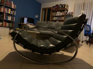 Sedia a dondolo di design, Freud Maison du Monde.