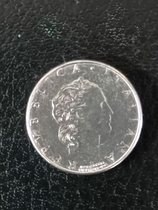 50 LIRE MINI 1993 RARA SPLENDIDA PRIVA DEL SEGNO R