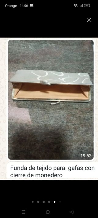 Fundas de gafas 2 euros cada una