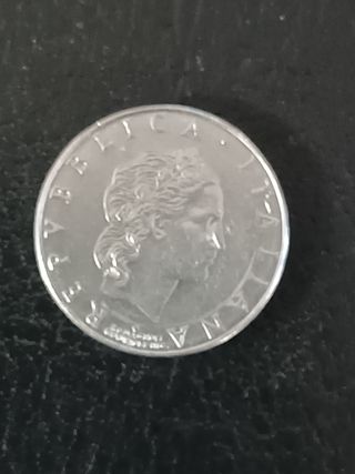 50 L. MINI 1992 REPUBBLICA SEGNO ZECCA "R" ASSENTE