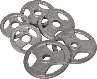 Set di 6 Dischi Pesi per Bilanciere e Manubri 2.5-