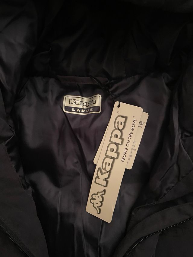 Giacca uomo imbottita Kappa blu L