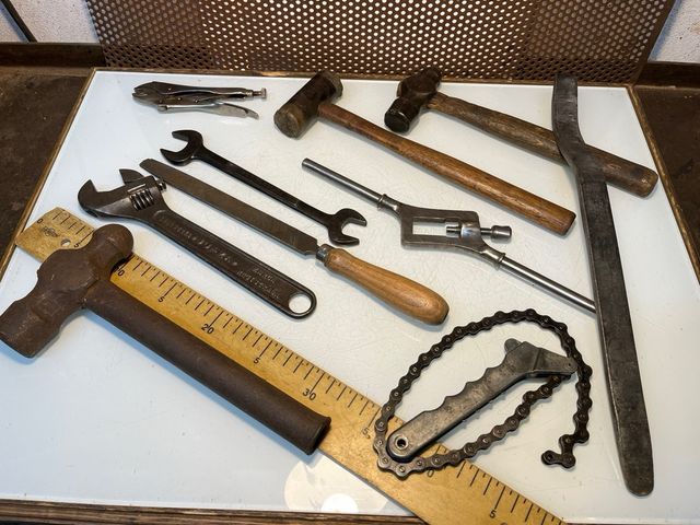 Lote herramientas antiguas