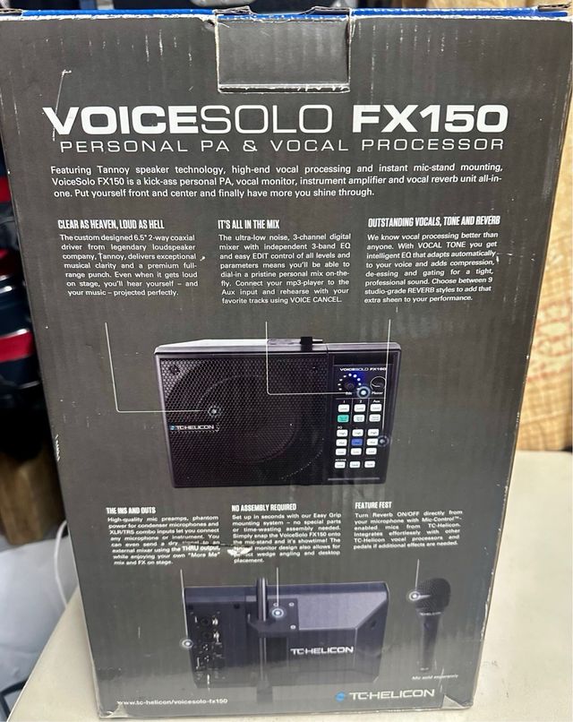 Monitor personale TC Helicon Voice solo FX150 