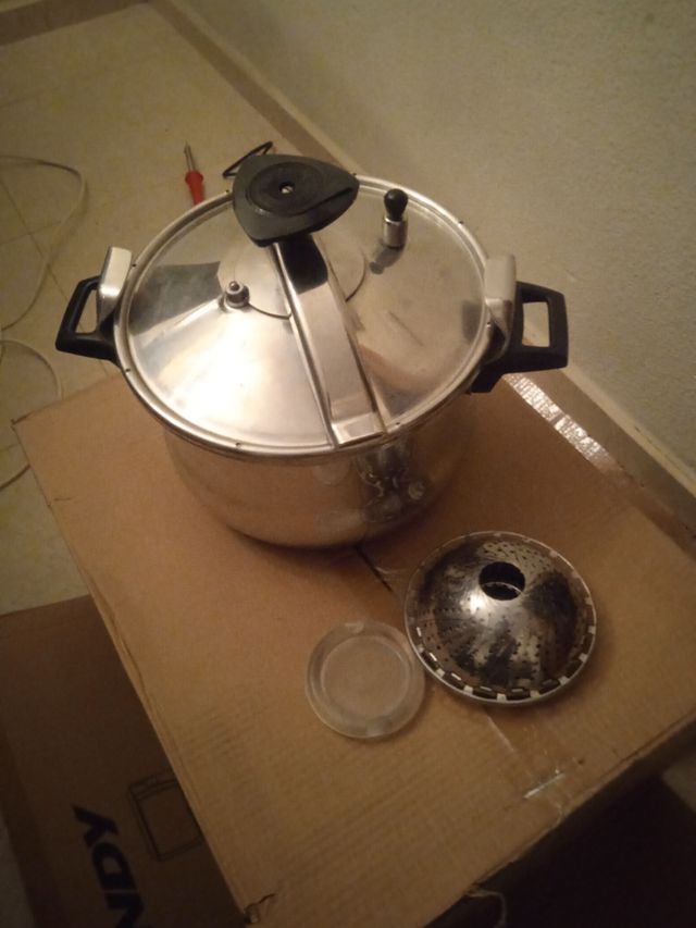 Puchero rápido con la olla express