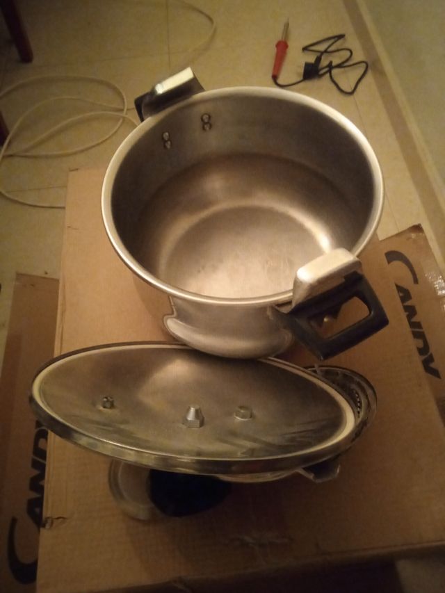 Puchero rápido con la olla express