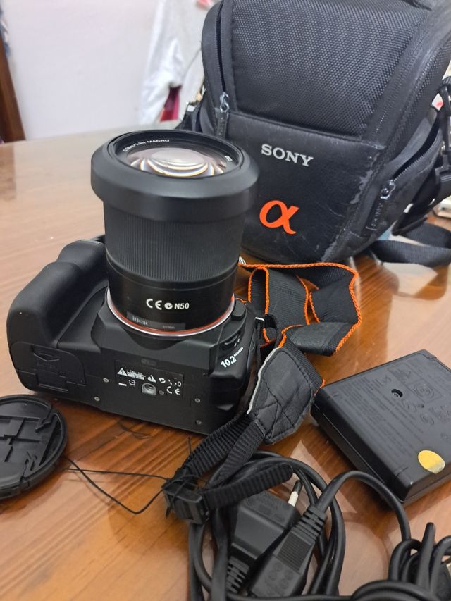 Cámara sony Alfa 200