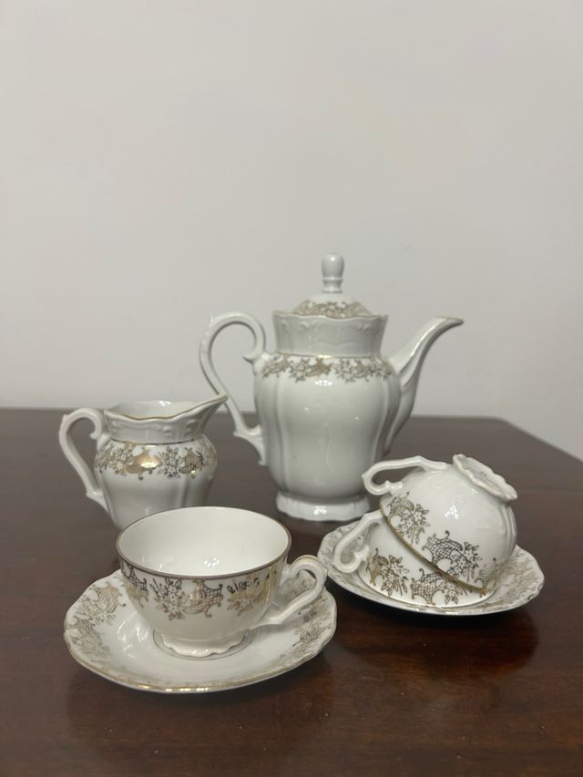 Set teiera e tazzine old