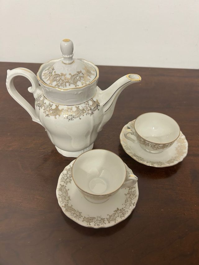 Set teiera e tazzine old