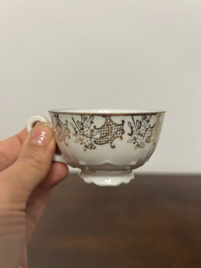 Set teiera e tazzine old