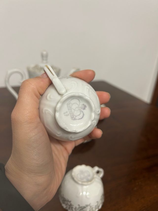 Set teiera e tazzine old