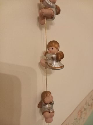 Angioletti di natale da parete 