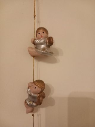 Angioletti di natale da parete 