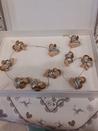 Angioletti di natale da parete 