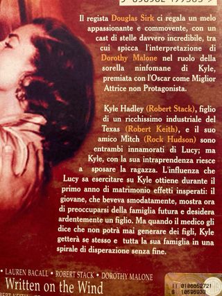 DVD film Come le foglie al vento