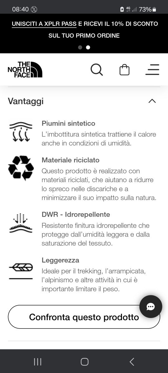 The north face Himalayan light