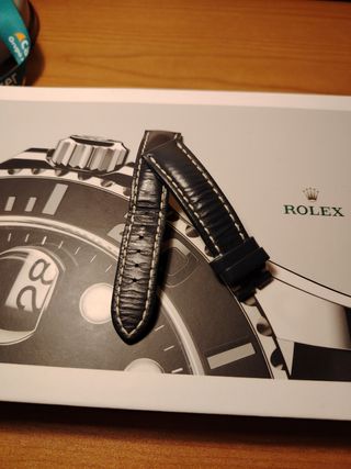 Correa original breitling azul