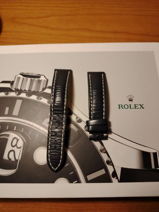 Correa original breitling azul